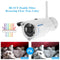 szsinocam  1080P Wireless WIFI HD Bullet IP Camera 2.0MP 3 Array IR LEDS 1/3’’ CMOS 4mm Lens H.264 P2P Waterproof Support Night Vision Motion Detection Phone APP Control for CCTV Security