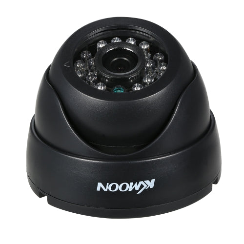 كاميرا KKmoon 1080P AHD Dome CCTV التناظرية عدسة 3.6 مم CMOS 2.0MP IR-CUT 24 قطعة IR LED للرؤية الليلية لنظام PAL لأمن المنزل