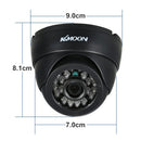 KKmoon  1080P AHD Dome CCTV Analog Camera 3.6mm Lens 1/2.8’’ CMOS 2.0MP IR-CUT 24pcs IR LEDS Night Vision for Home Security PAL System