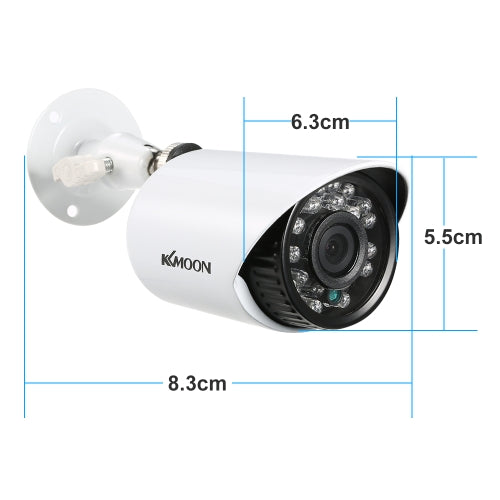 كاميرا KKmoon 1080P AHD CCTV التناظرية عدسة 3.6 ملم