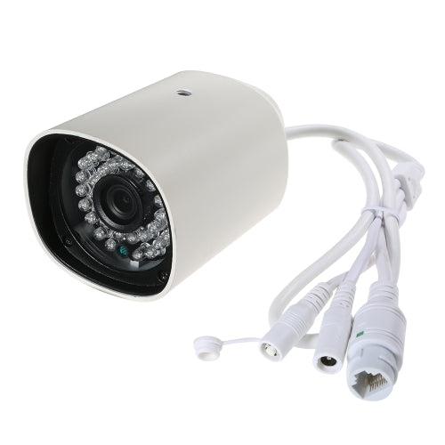 1080P HD Bullet Camera Weatherproof IP Camera Wireless WIFI Built-in Sound Pick-up 36pcs Infrared LED Lights Support Phone APP Control Motion Detection Night Vision for CCTV Home Surveillance Security