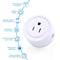 Wifi Smart Plug Enabled Mini Socket App Remote Control US Plug