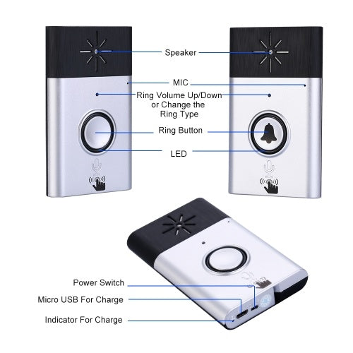 Wireless Voice Intercom Doorbell