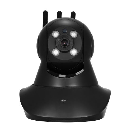 HD 1080P 2.0 Megapixels IP Cloud Camera CCTV Surveillance Security Without Power Adapter Black