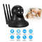 HD 1080P 2.0 Megapixels IP Cloud Camera CCTV Surveillance Security Without Power Adapter Black