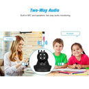 HD 1080P 2.0 Megapixels IP Cloud Camera CCTV Surveillance Security Without Power Adapter Black