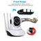 HD 1080P 2.0 Megapixels IP Cloud Camera 11pcs IR Lamps CCTV Surveillance Security Network PTZ Camera