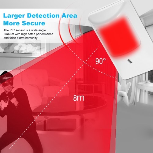 Anti-Pet PIR Motion Sensor Wired Alarm Dual Infrared Detector