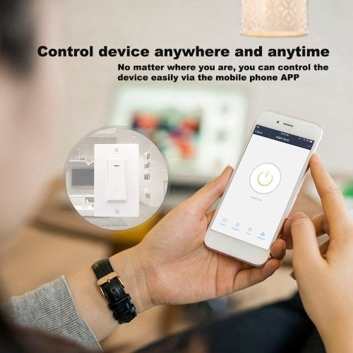 WiFi Intelligent Switch US Standard Button Switch