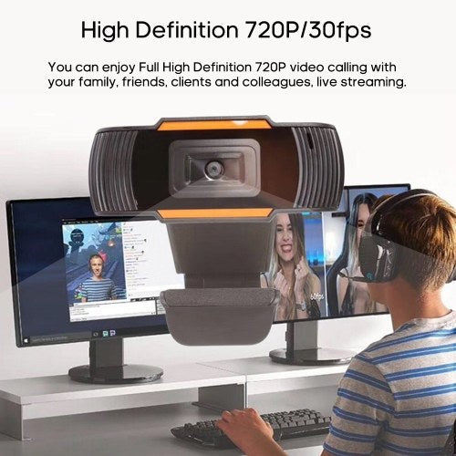 C3 Webcam 720P High Definition USB Web Cam