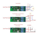 Sonoff 2CH DC/AC7-32V وحدة تبديل واي فاي ذكية عالمية