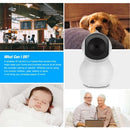 1080P WiFi Smart IP Camera Baby Monitor Without Power Plug