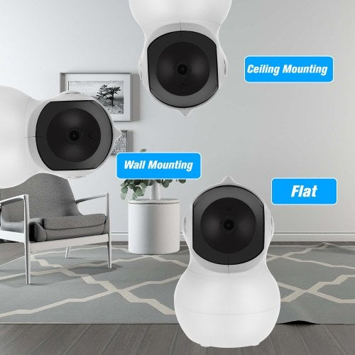 1080P WiFi Smart IP Camera Baby Monitor Without Power Plug