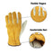 2pcs/Pack Cowhide Leather Men Working Welding Gloves