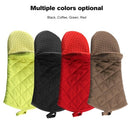 1PC Long Cotton+Silicone Oven Pot Holders Gloves