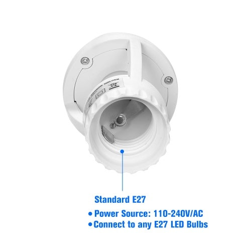 360 Degrees PIR Induction Motion Sensor Lamp Holder