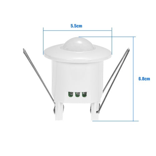 Mini Infrared Motion Sensor Switch 360 Degree PIR Detection