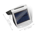 Solar Lights Solar Sensor Wall Lights IP65 Waterproof Sensor