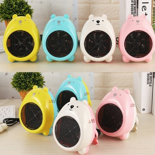 Cartoon Lovely Creative Practical Smart Mini Office Home Room Table Warm Air Blower