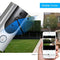 HD 720P WiFi Smart Wireless Security Doorbell with 2PCS 18650 Batteries