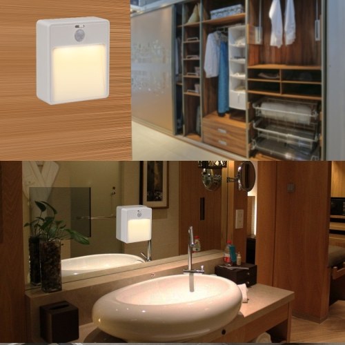 Light Sensor Wall LED Night Light Induction Lamp