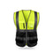 SFVest  High Visibility Reflective Safety Vest Reflective Vest Multi Pockets Workwear Security Working Clothes Day Night Motorcycle Cycling Warning Safety Waistcoat