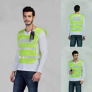 SFVest High Visibility Reflective Safety Vest Antifreeze Workwear Working Clothes Cold-resistant Reflective Vest Low temperature Security Clothing Day Night Motorcycle Cycling Warning Safety Waistcoat