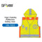 SFVest High Visibility Children Safety Reflective Vest Kindergarten Reflecting Coat Safety Clothing Reflective Clothes Vests Sport Reflective Fabric Outdoor Safety Road Traffic Warning for Kids Boy Girl