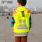 SFVest High Visibility Children Safety Reflective Vest Kindergarten Reflecting Coat Safety Clothing Reflective Clothes Vests Sport Reflective Fabric Outdoor Safety Road Traffic Warning for Kids Boy Girl