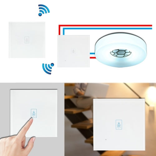 SONOFF EU Smart WiFi Wall Light Touch Switch Wireless 1 Gang