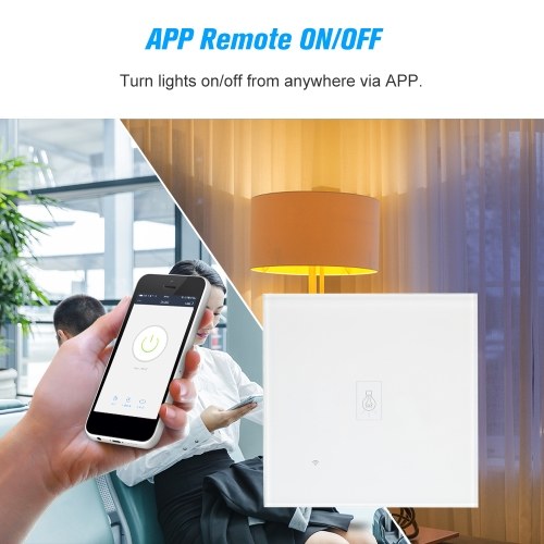 SONOFF EU Smart WiFi Wall Light Touch Switch Wireless 1 Gang