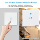 SONOFF EU Smart WiFi Wall Light Touch Switch Wireless 1 Gang