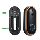 Smart WIFI 720P Security Doorbell with Visual Recording Night Vision PIR Motion Detection