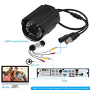 4*1080P AHD Waterproof IR CCTV Bullet Camera + 4*60ft Surveillance Cable