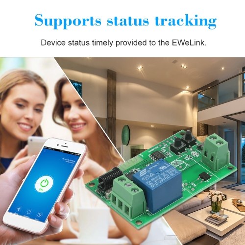 eWeLink 5V / 12V / 220V Wifi Switch وحدة التتابع اللاسلكية