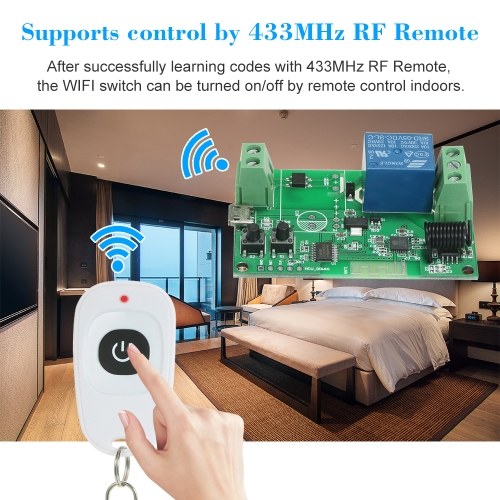 eWeLink 5V / 12V / 220V Wifi Switch وحدة التتابع اللاسلكية