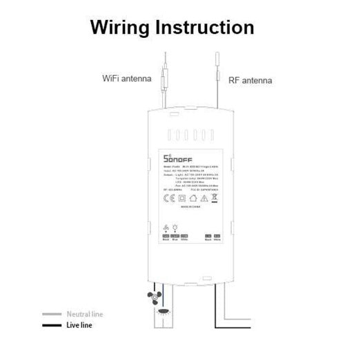 Sonoff IFan03 Convert LED To WiFi SmartAPP Remote Control