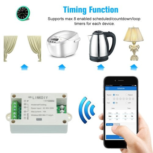 Sonoff 433Mhz Smart Wifi Switch العالمي وحدة تبديل التحكم عن بعد اللاسلكية