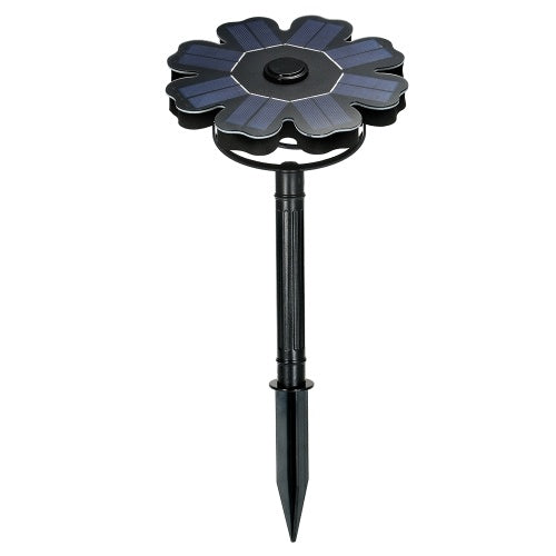 160mm/6.3" Solar Power Fountain Flower-shape Solar Panel Energy-saving Water Pump