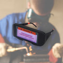 Solar Powered Auto Darkening Welding Goggle Mask Helmet Welder Glasses