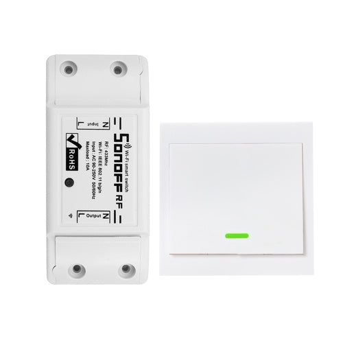 1PCS SONOFF RF Wifi Switch RF 433MHz Compatible with Alexa