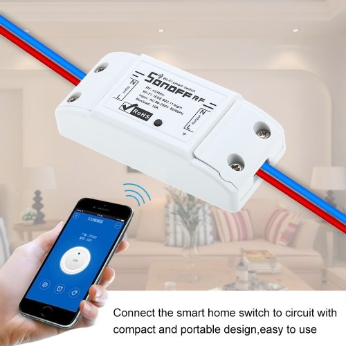 1 قطعة SONOFF RF Wifi Switch RF 433MHz متوافق مع Alexa