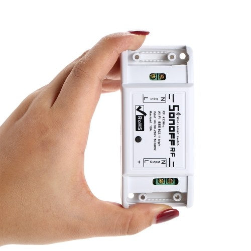 1 قطعة SONOFF RF Wifi Switch RF 433MHz متوافق مع Alexa