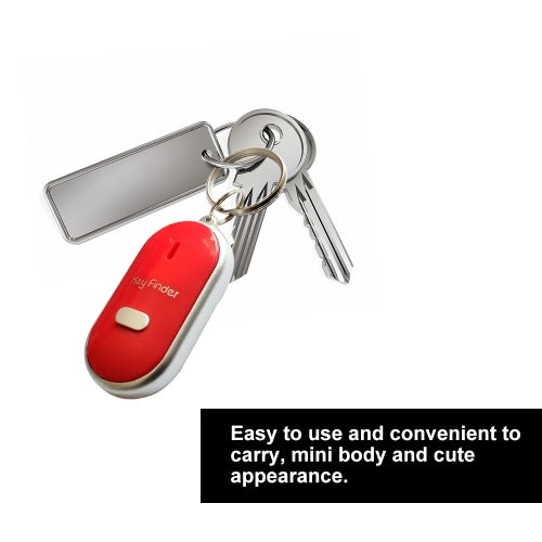 Mini LED Light Anti-lost Whistle Key Finder