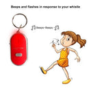 Mini LED Light Anti-lost Whistle Key Finder