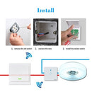 1PCS SONOFF T1 1 Gang Smart WiFi Wall Light Switch