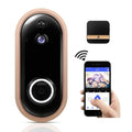 Smart Home WiFi Doorbell 1080P HD Security Camera with Two-Way Audio