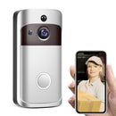 Smart Home WiFi Doorbell 1080P HD Security Camera with Two-Way Audio