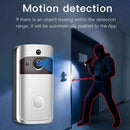 Smart Home WiFi Doorbell 1080P HD Security Camera with Two-Way Audio