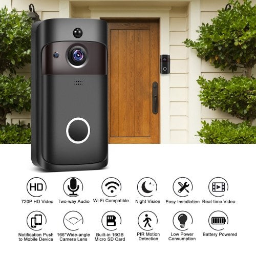 Smart Home WiFi Doorbell 1080P HD Security Camera